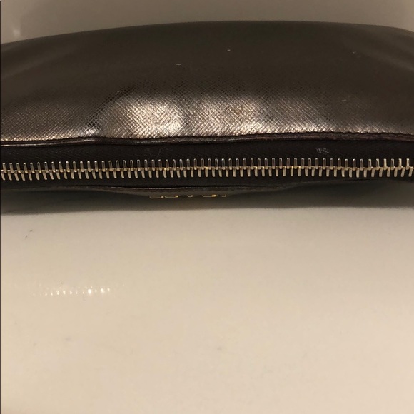 Prada Leather Zip-Around Wallet - Picture 6 of 14